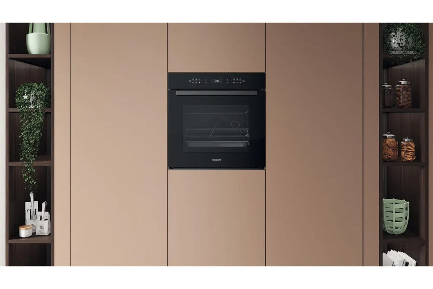 Hotpoint Class 6 Built-in Electric Single Oven | HOI68PPT2SBUK | Black