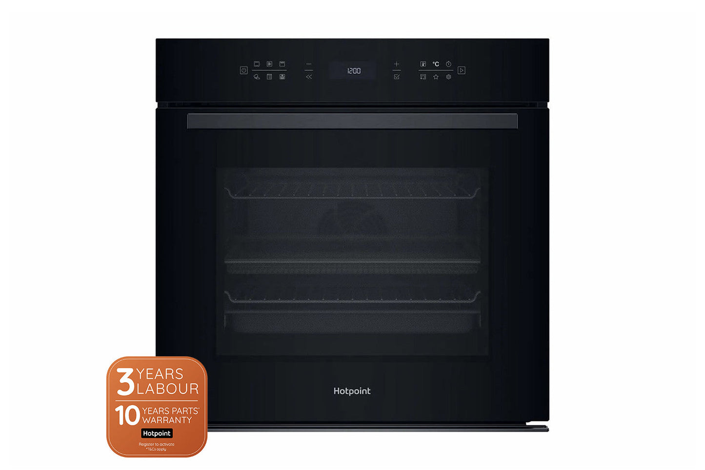 Hotpoint Class 6 Built-in Single Oven | HOI68PT1SBUK | Black