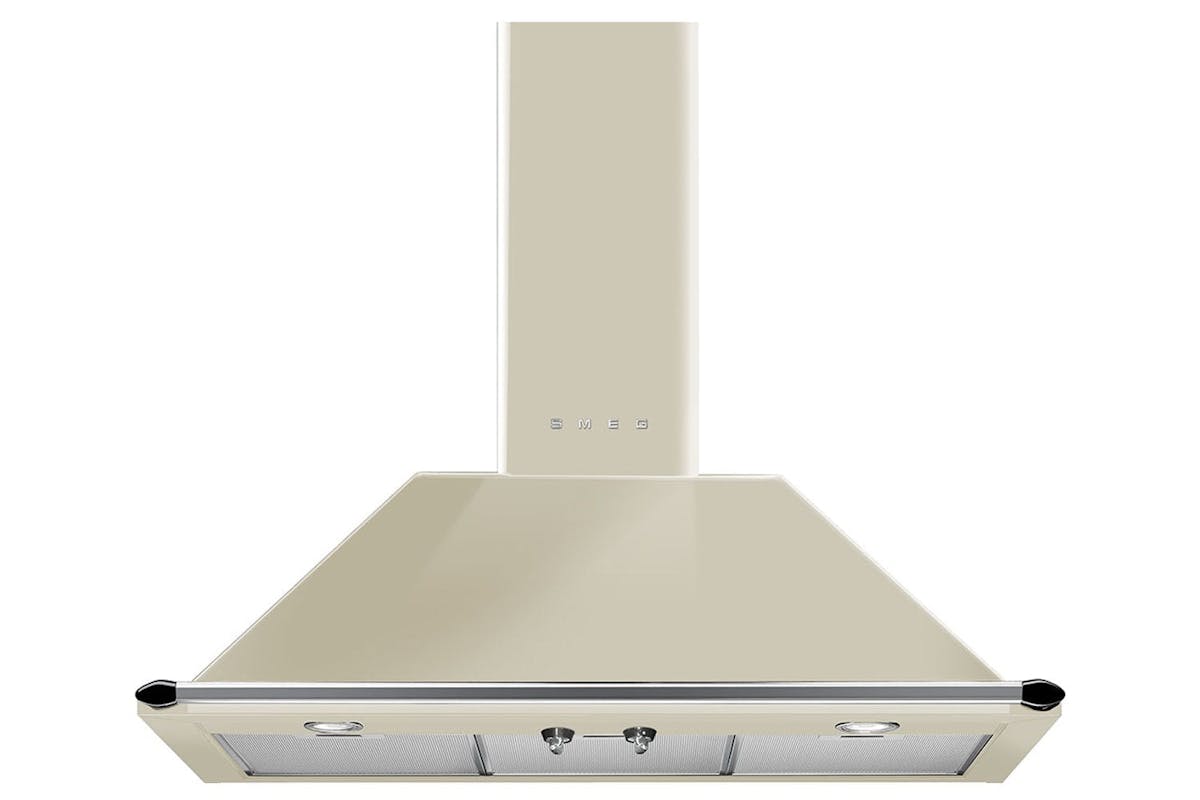 Smeg 90cm Chimney Hood | KT90PE | Cream