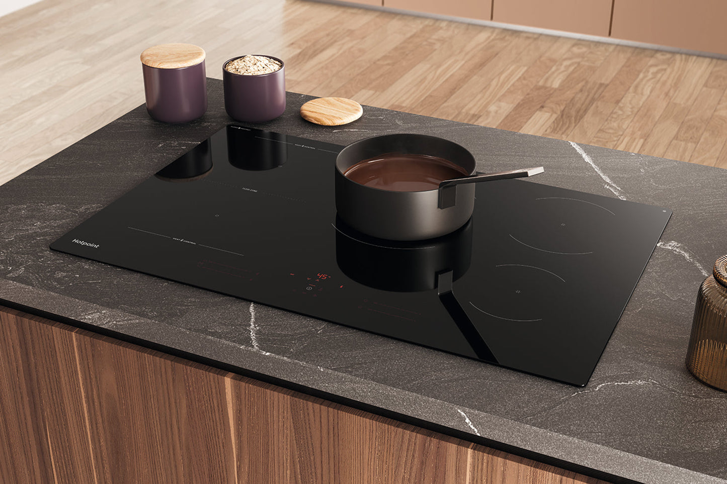 Hotpoint 80cm Built-in Induction Hob | HTX8017DCF2