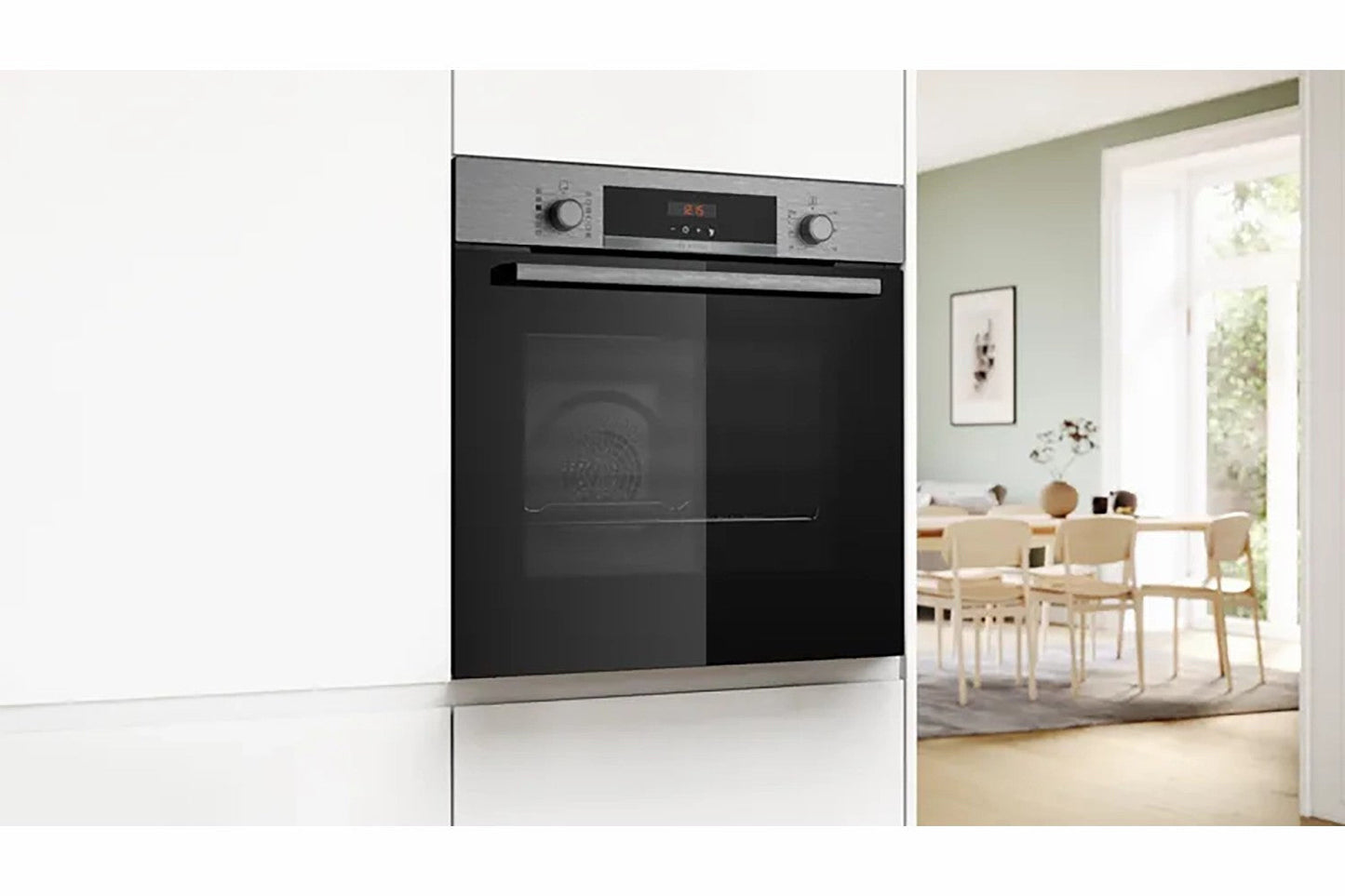 Bosch Series 4 Built-in Oven with Steam Function | HQA574BS3B