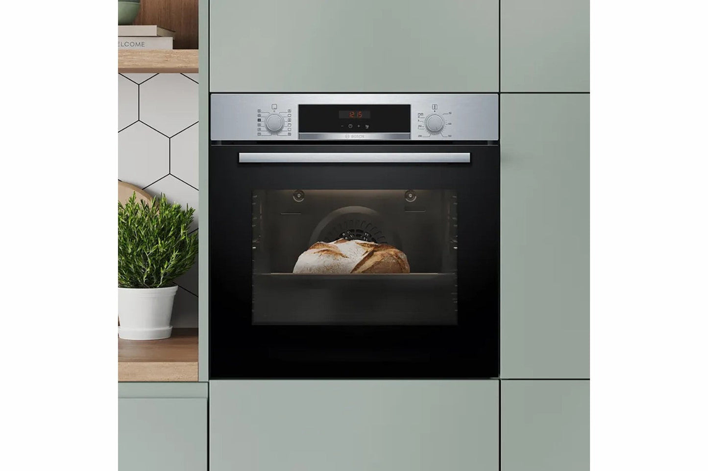 Bosch Series 4 Built-in Oven with Steam Function | HQA574BS3B