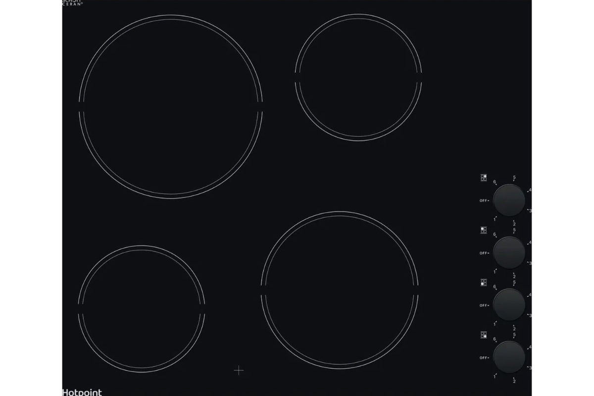 Hotpoint 60cm Electric Built-in Induction Hob | HR620RH | Black