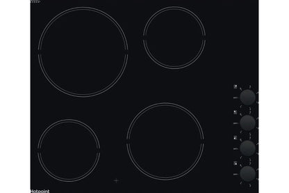 Hotpoint 60cm Electric Built-in Induction Hob | HR620RH | Black
