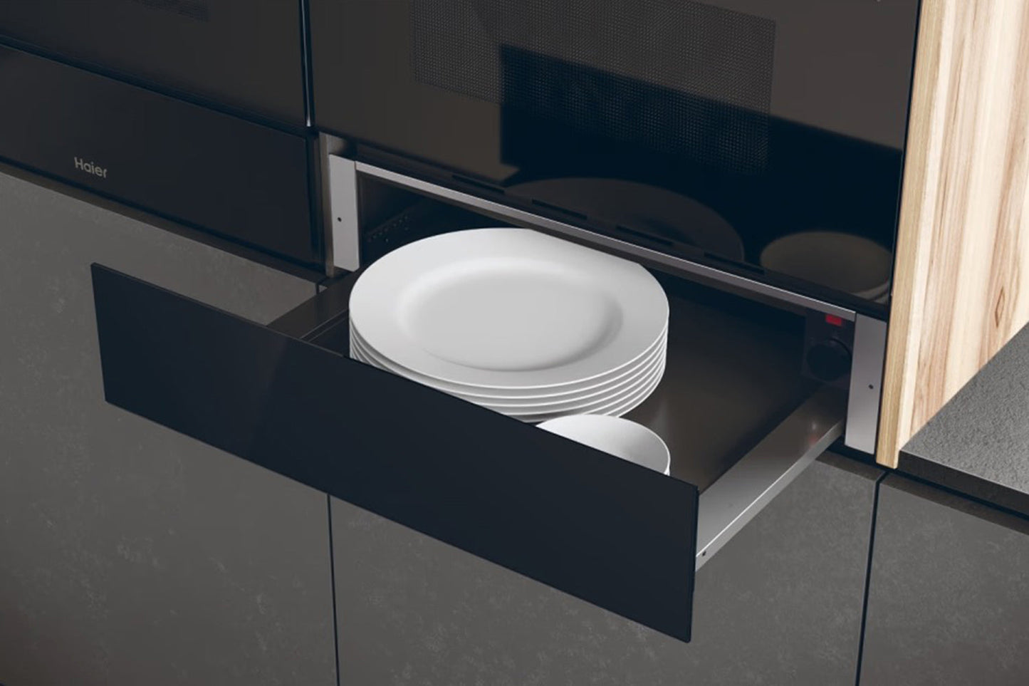 Haier Warming Drawer | HWD14ID6E | Black