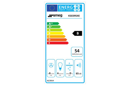 Smeg 90cm Chimney Hood | KSED95XE