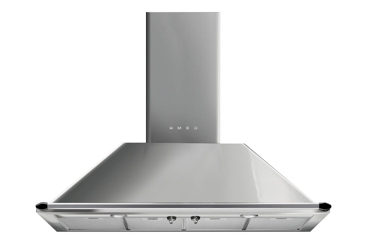 Smeg 110cm Victoria Chimney Hood | KTR110XE | Stainless Steel