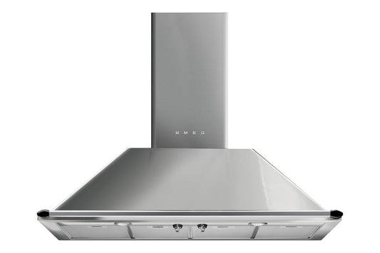 Smeg 110cm Victoria Chimney Hood | KTR110XE | Stainless Steel