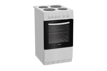 Indesit 50cm Freestanding Electric Single Cooker | I5E3KMW | White