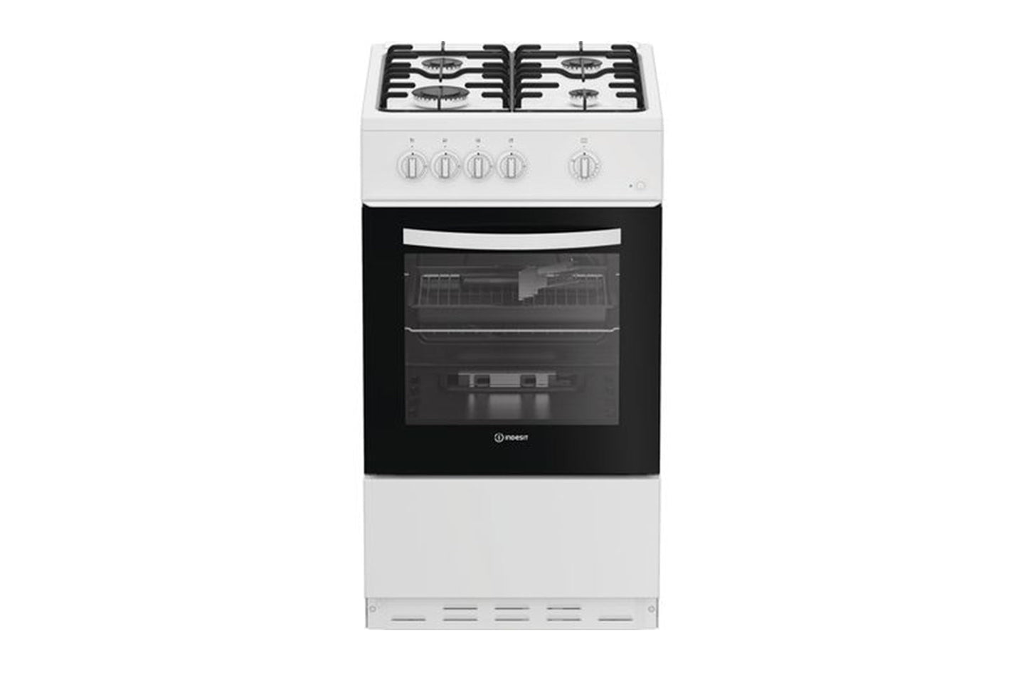 Indesit 50cm Freestanding Gas Single Cooker | I5G1KMW | White