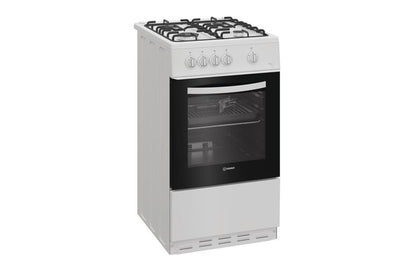 Indesit 50cm Freestanding Gas Single Cooker | I5G1KMW | White