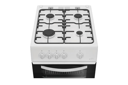 Indesit 50cm Freestanding Gas Single Cooker | I5G1KMW | White