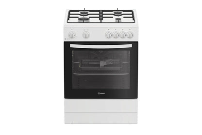 Indesit 60cm Single Oven Gas Cooker | I6GGMMW/UK | White