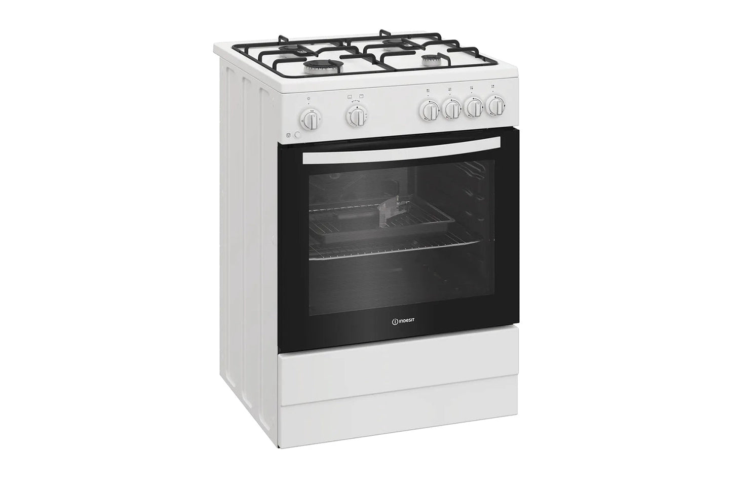 Indesit 60cm Single Oven Gas Cooker | I6GGMMW/UK | White