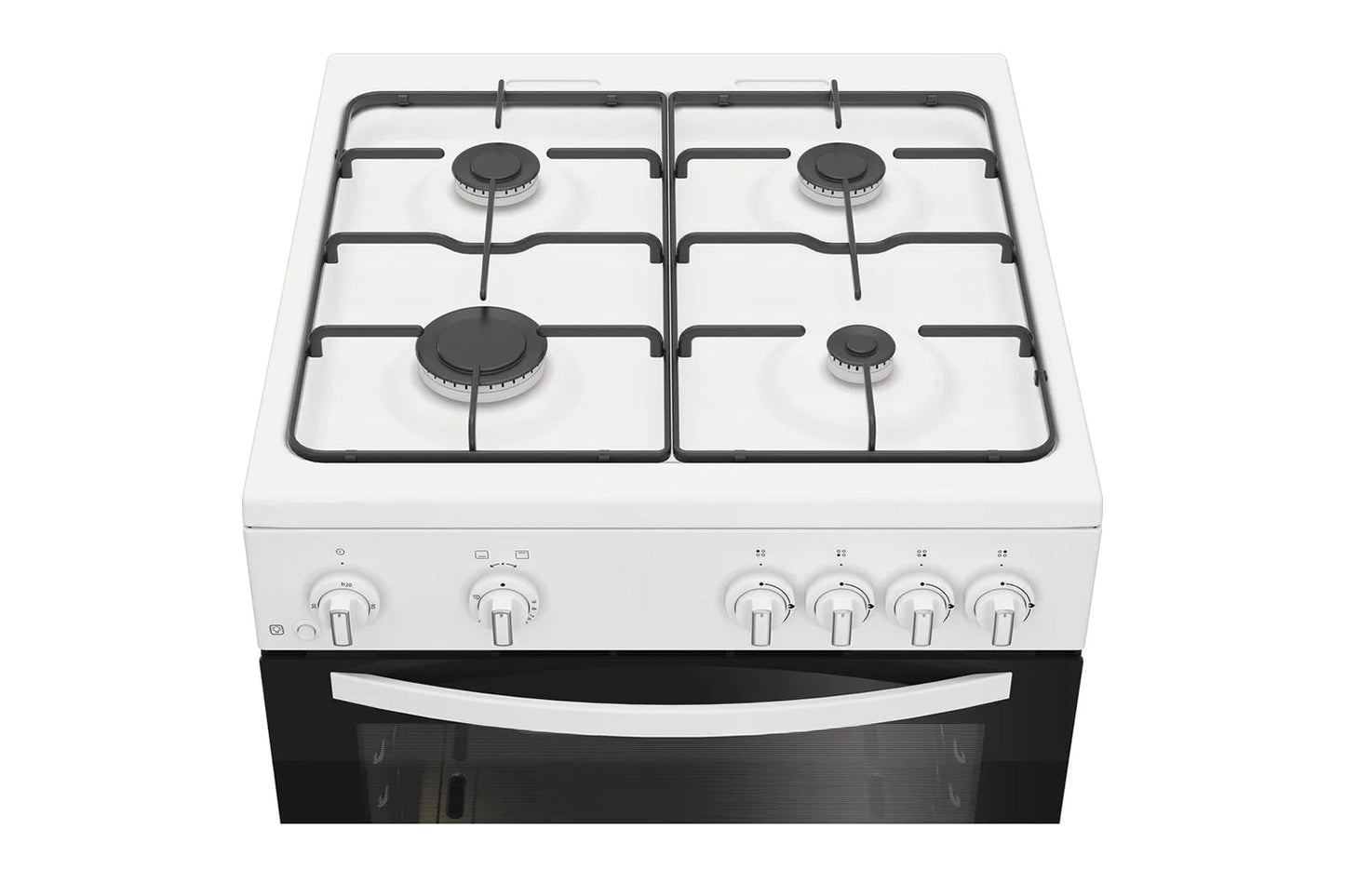 Indesit 60cm Single Oven Gas Cooker | I6GGMMW/UK | White