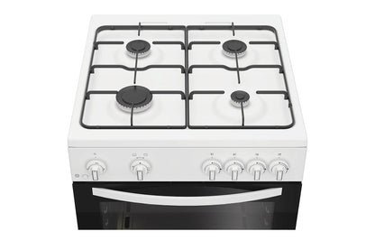 Indesit 60cm Single Oven Gas Cooker | I6GGMMW/UK | White