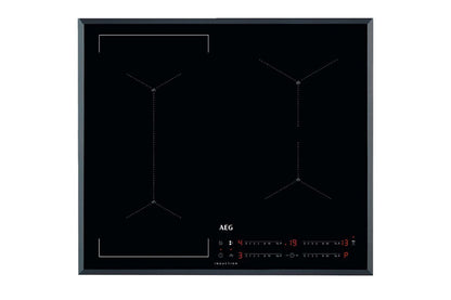 AEG 7000 SenseBoil 60cm 4 Zone Induction Hob | IAE64421FB | Black