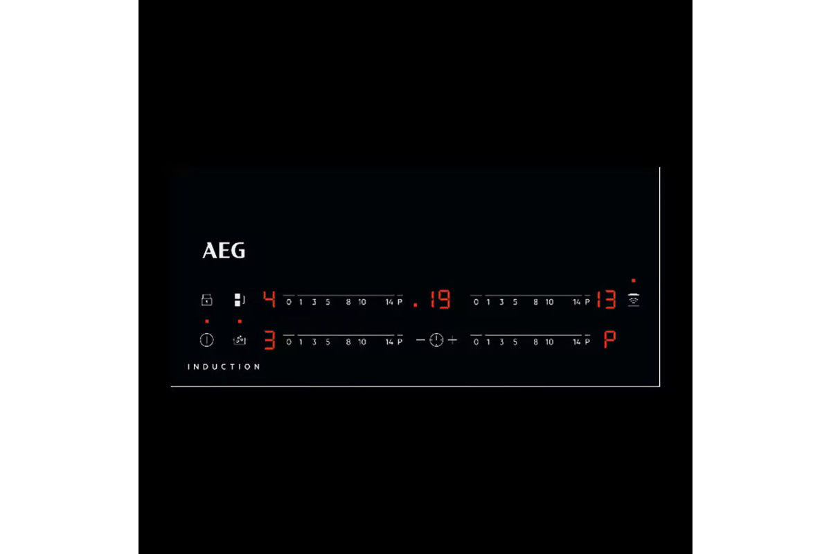 AEG 7000 SenseBoil 80cm 4 Zone Induction Hob | IAE84421FB | Black