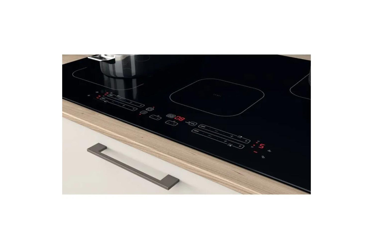 Indesit 77cm Ceramic Glass Built-in Induction Hob | IB21B77NE