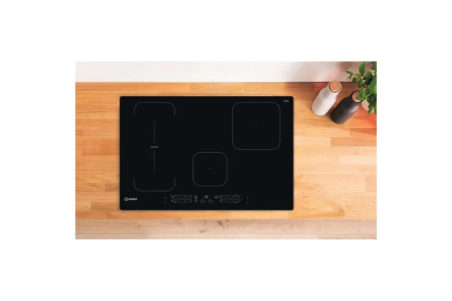 Indesit 77cm Ceramic Glass Built-in Induction Hob | IB21B77NE