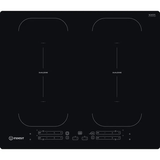 Indesit 59cm Built-in Ceramic Induction Hob | IB88B60NE