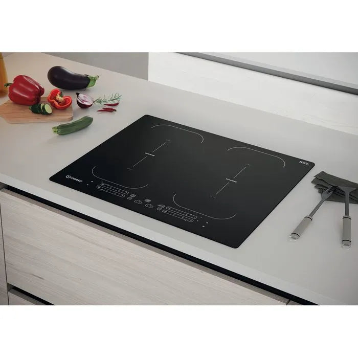 Indesit 59cm Built-in Ceramic Induction Hob | IB88B60NE
