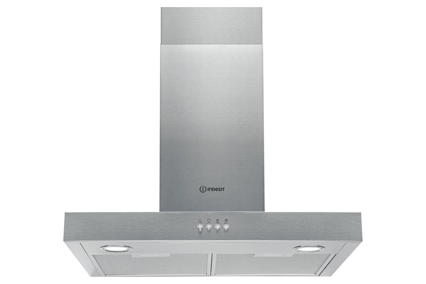 Indesit 60cm Wall Mounted Cooker Hood | IHBS65LMX