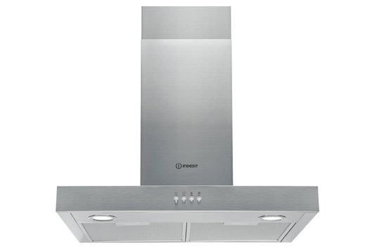 Indesit 60cm Wall Mounted Cooker Hood | IHBS65LMX
