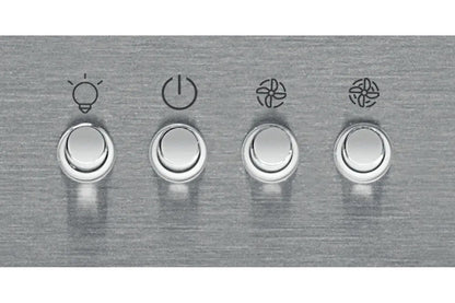 Indesit 60cm Wall Mounted Cooker Hood | IHBS65LMX