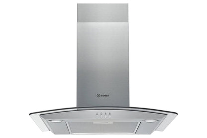 Indesit 60cm Wall Mounted Cooker Hood | IHGC65LMX