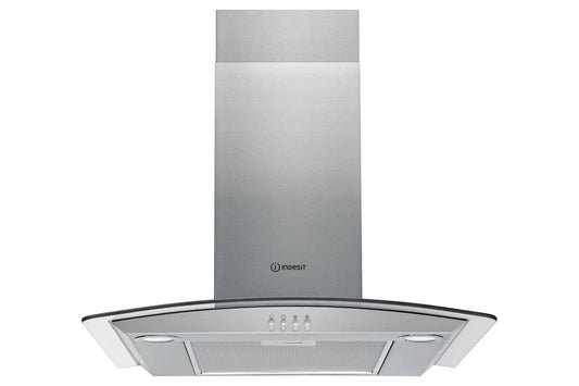Indesit 60cm Wall Mounted Cooker Hood | IHGC65LMX