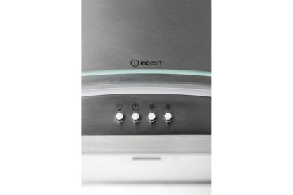 Indesit 60cm Wall Mounted Cooker Hood | IHGC65LMX