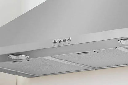 Indesit 90cm Chimney Cooker Hood | IHPC9.5LMX