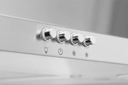 Indesit 90cm Chimney Cooker Hood | IHPC9.5LMX