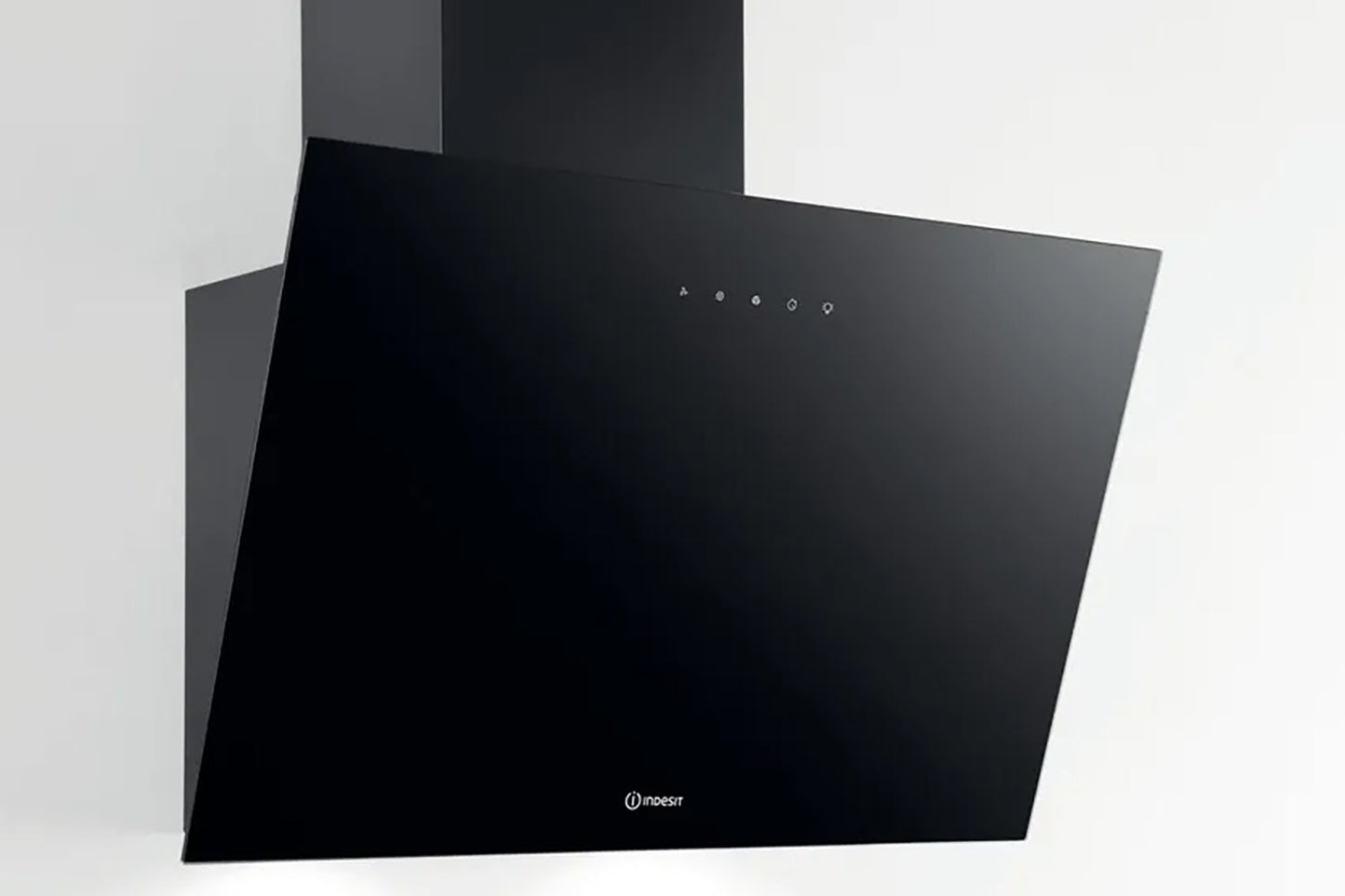 Indesit 60cm Angled Cooker Hood | IHVP62FLTK