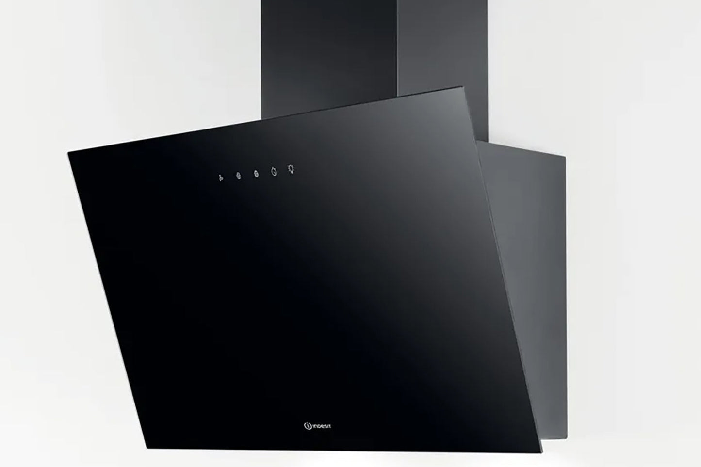 Indesit 60cm Angled Cooker Hood | IHVP62FLTK