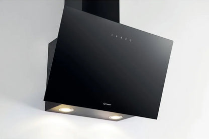 Indesit 60cm Angled Cooker Hood | IHVP62FLTK