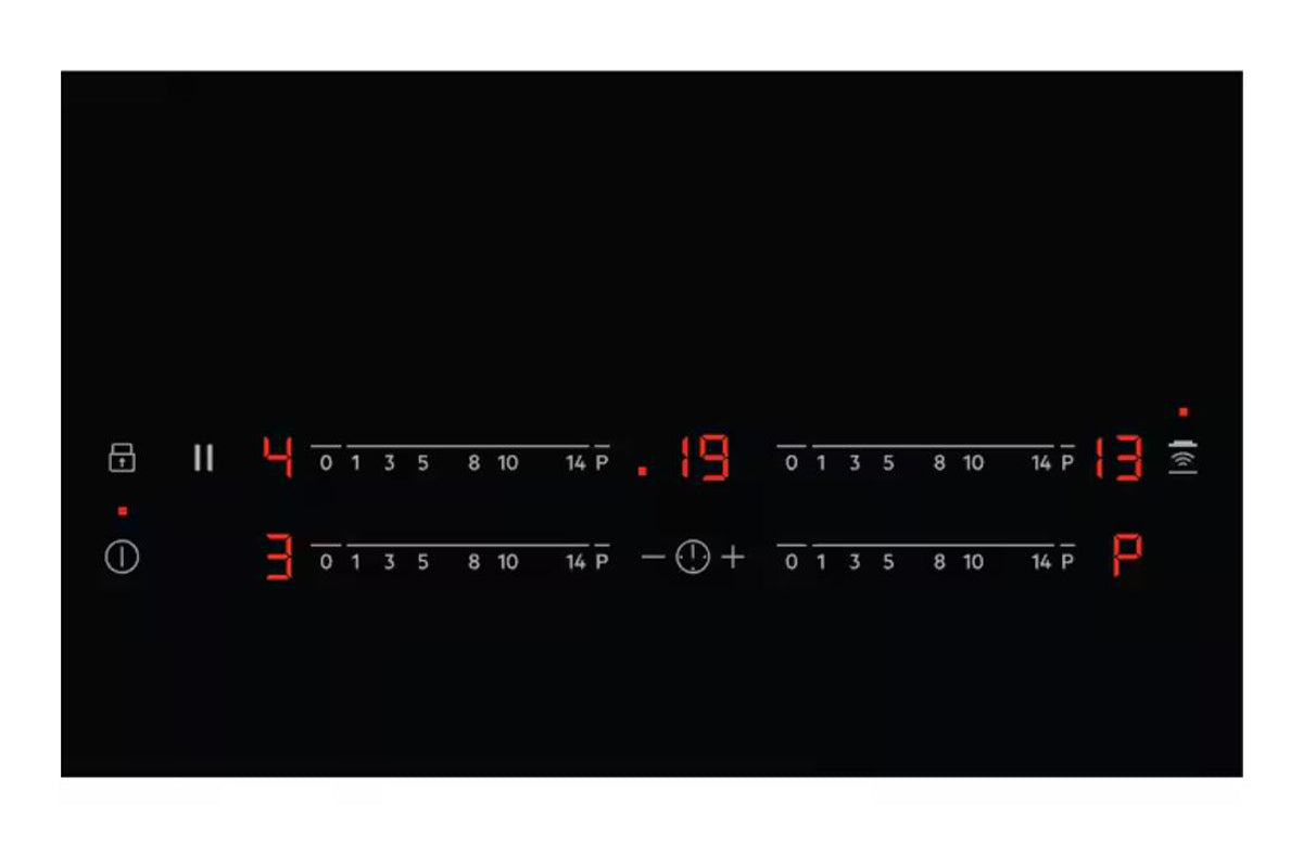 AEG 5000 Series 80cm 4 Zone Induction Hob | IKX84401CB | Black