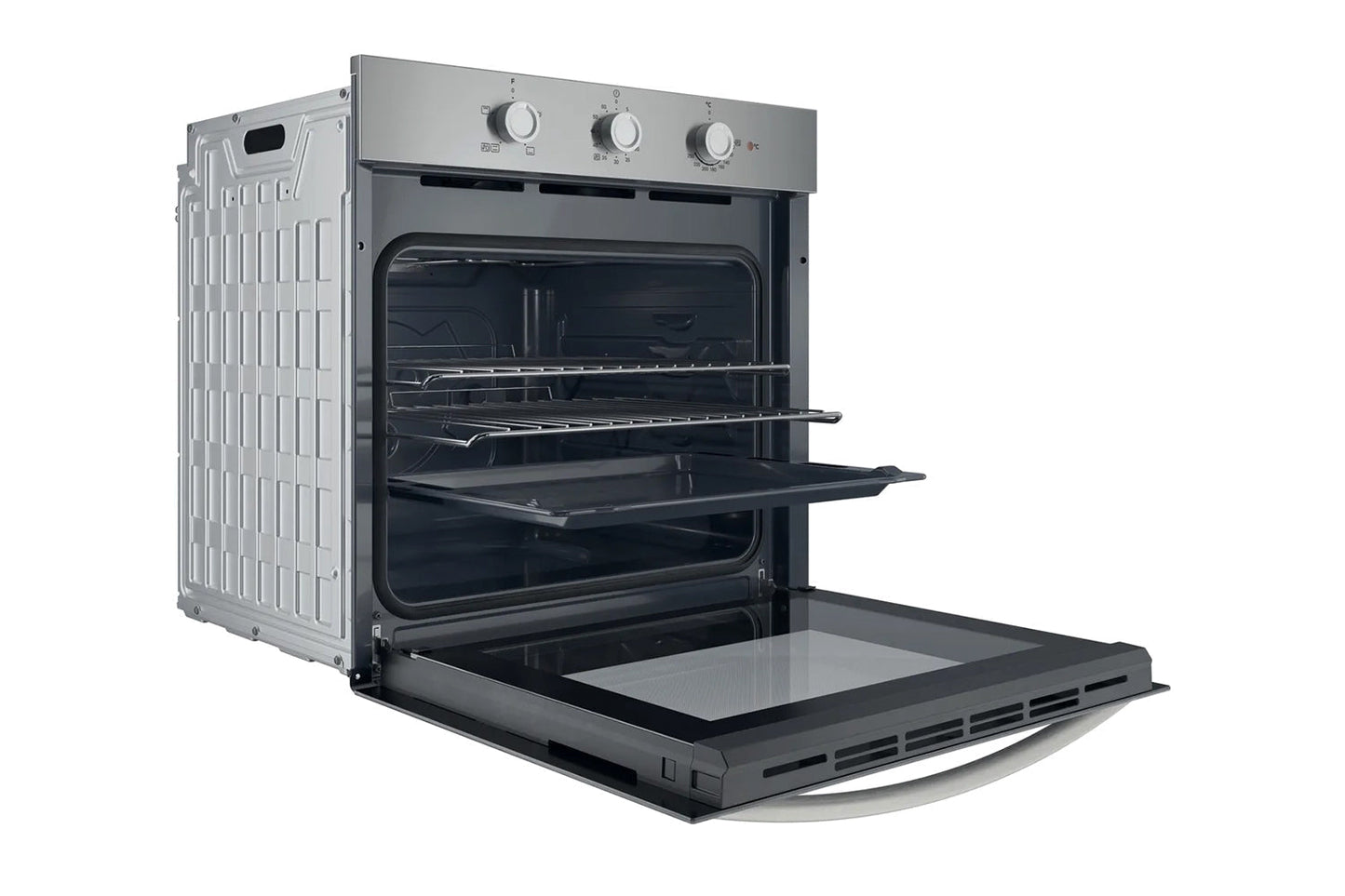 Indesit Built-in Electric Single Oven | IO232HXUK |Stainless Steel
