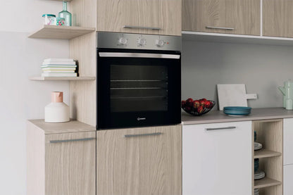 Indesit Built-in Electric Single Oven | IO232HXUK |Stainless Steel