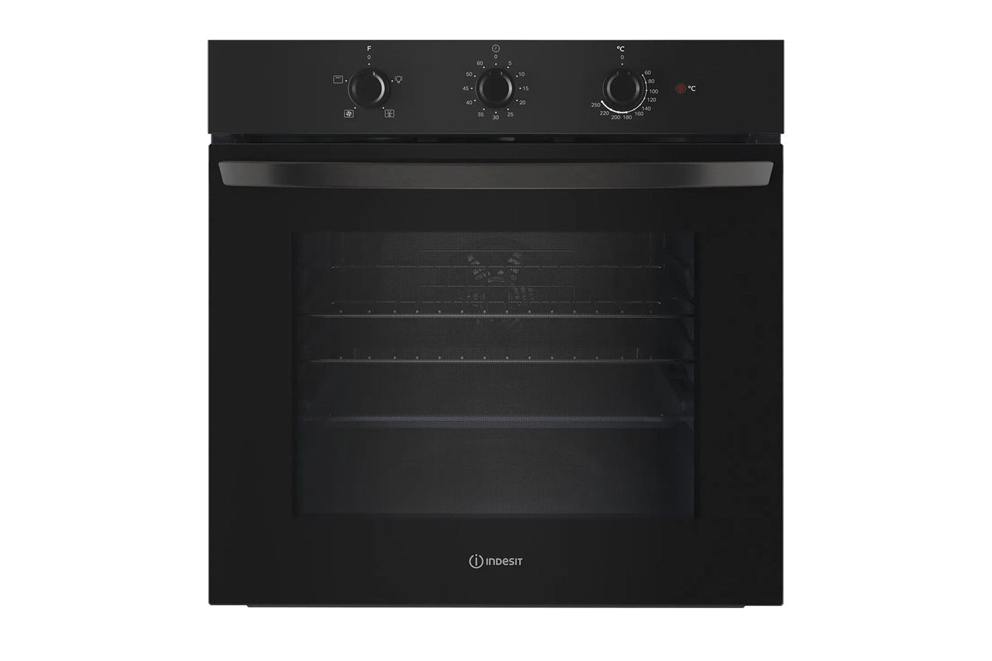 Indesit Built-in Electric Single Oven | IO233BUK | Black