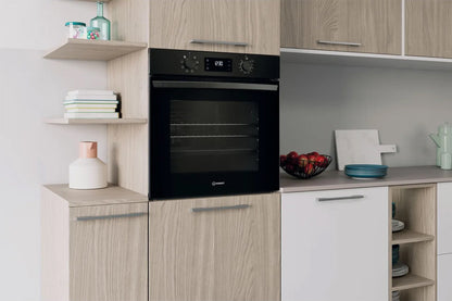 Indesit Built-in Electric Single Oven | IO253BUK | Black