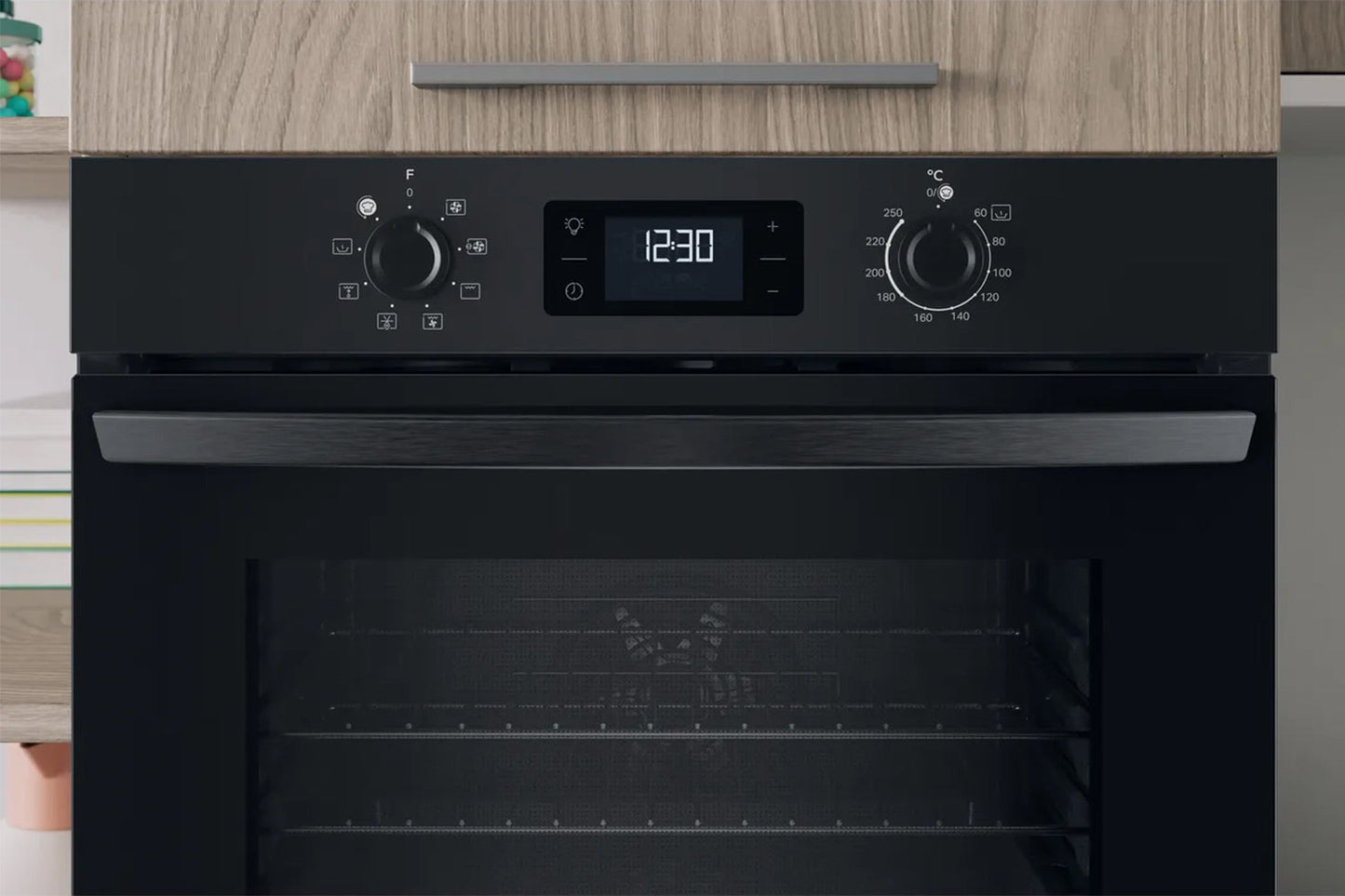 Indesit Built-in Electric Single Oven | IO253BUK | Black