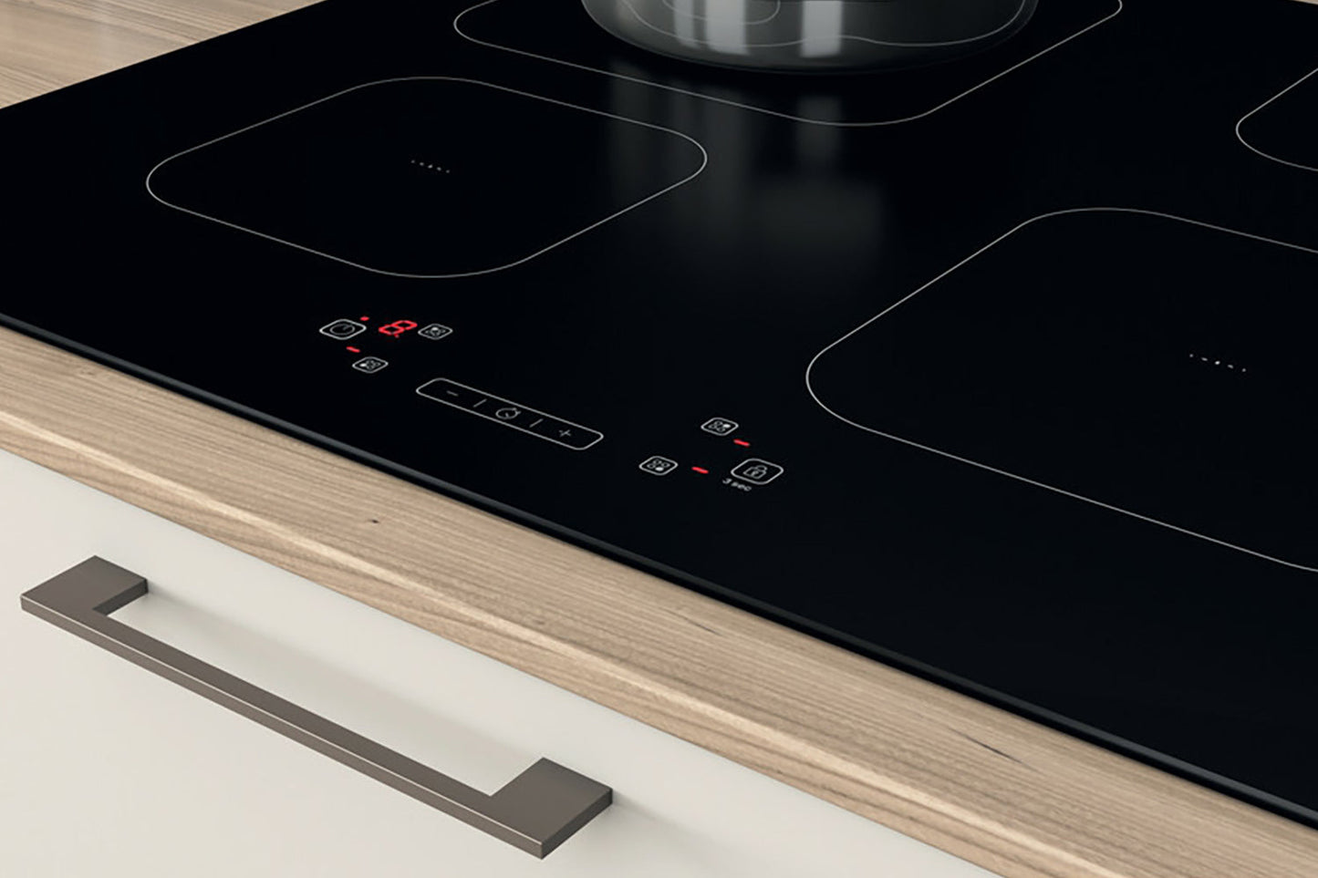 Indesit 59cm Built-in Induction Hob | IS83Q60NE