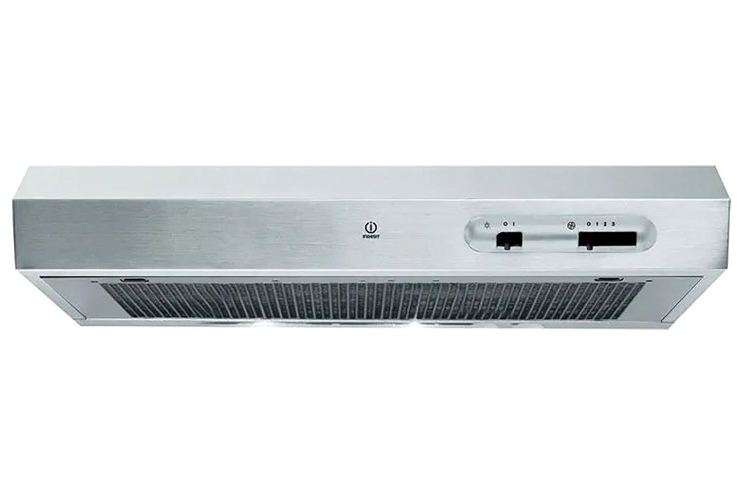Indesit 60cm Visor Cooker Hood | ISLK66LSX