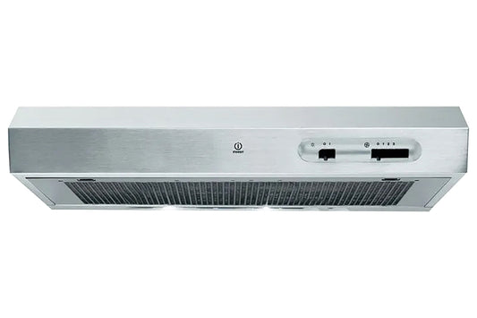 Indesit 60cm Visor Cooker Hood | ISLK66LSX