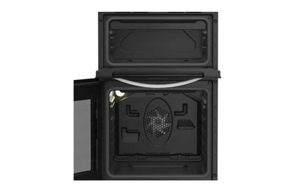 Indesit 50cm Freestanding Twin Electric Cooker | ITE5EMW | White