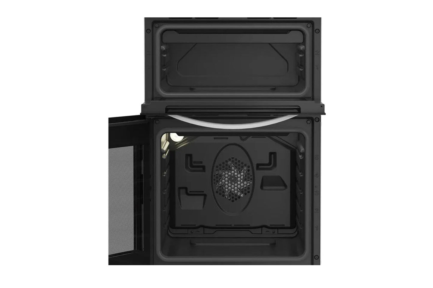 Indesit 50cm Freestanding Electric Twin Cooker with Ceramic Hob | ITE5VMW | White