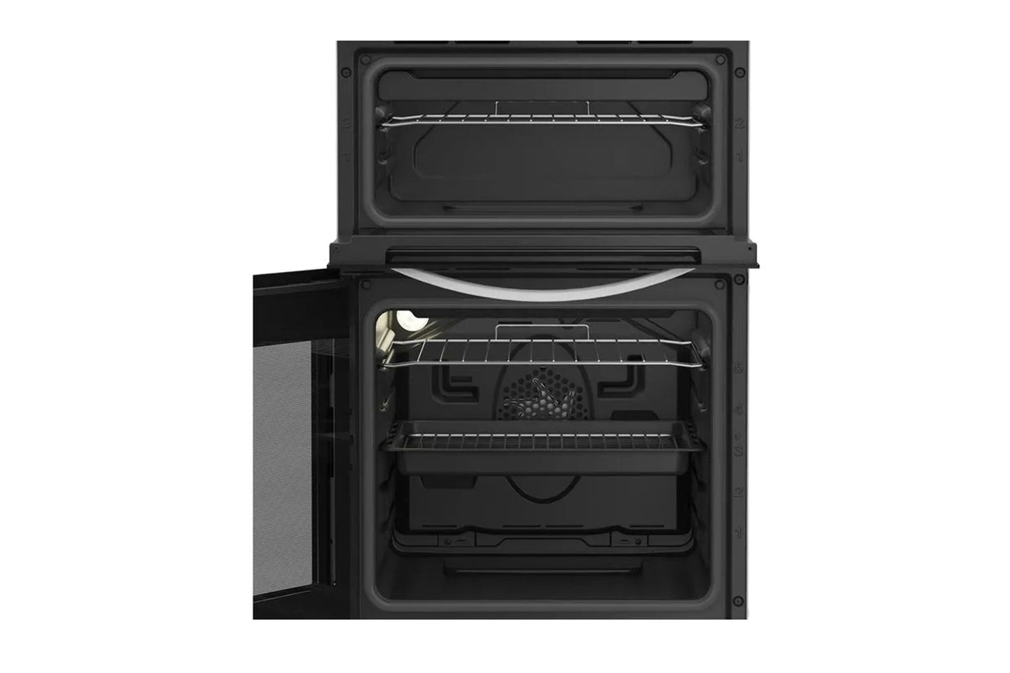 Indesit 50cm Freestanding Electric Twin Cooker with Ceramic Hob | ITE5VMW | White