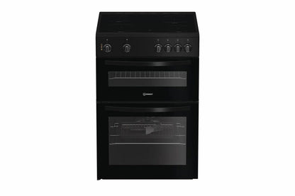 Indesit 60cm Freestanding Double Oven Electric Cooker | ITE6VMB